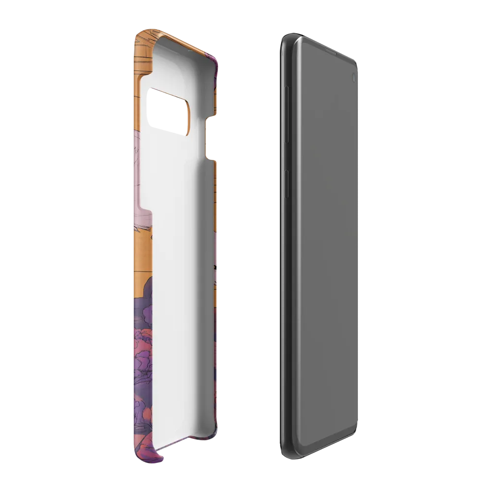 Whispers of the Violet Dawn | Phone Case |  S10 Plus | Snap Case | Matte