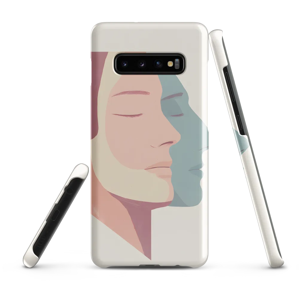 Dual Facets of Serenity | Phone Case |  S10 Plus | Snap Case | Glossy