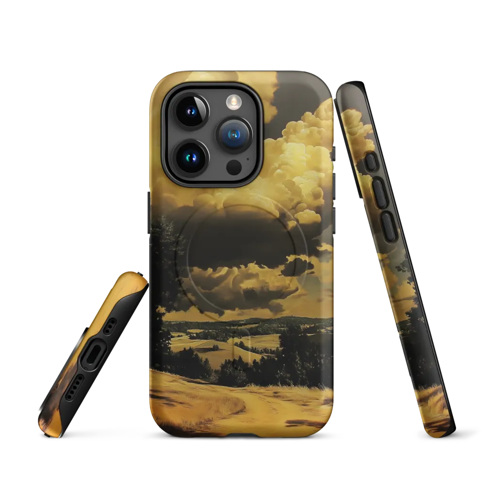 Golden Serenity in the Landscape