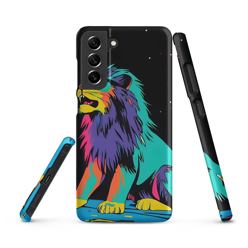 Roaring Colors: The Neon Lion