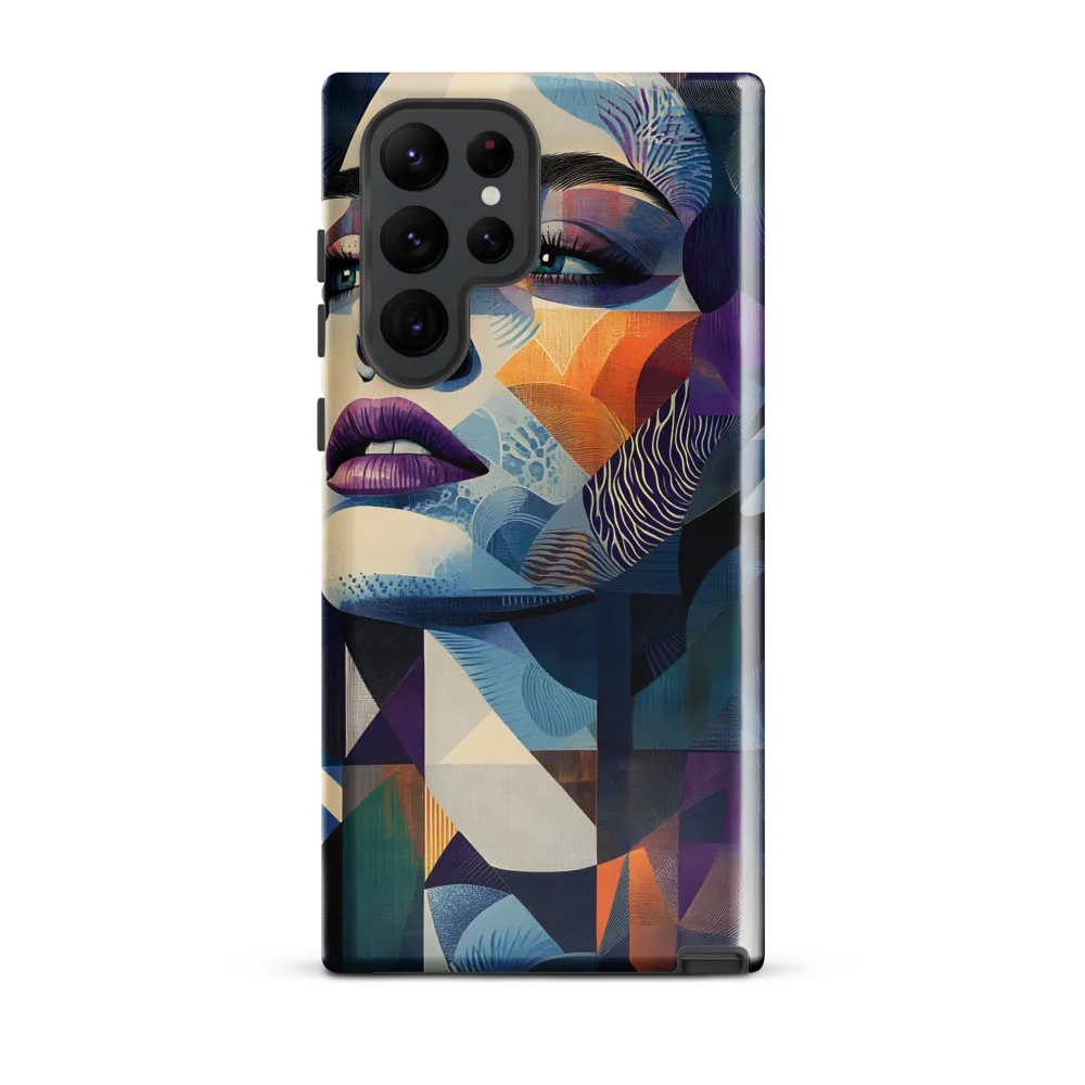Fragmented Mystery: A Modern Portrait