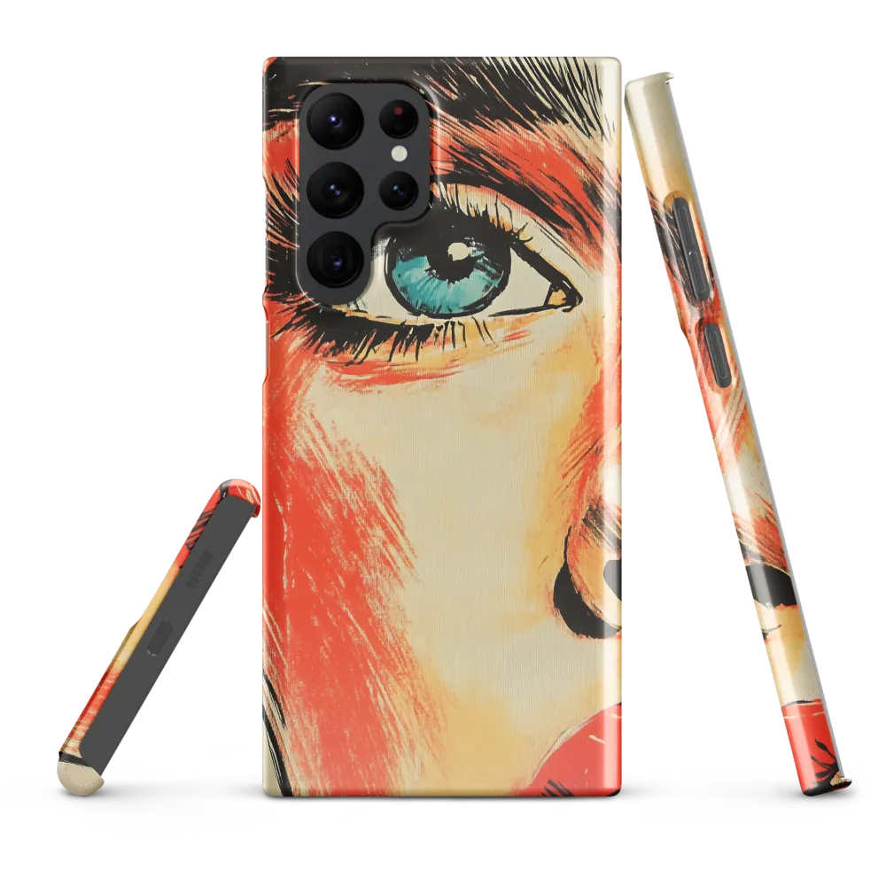 Intense Gaze: A Pop Art Portrait