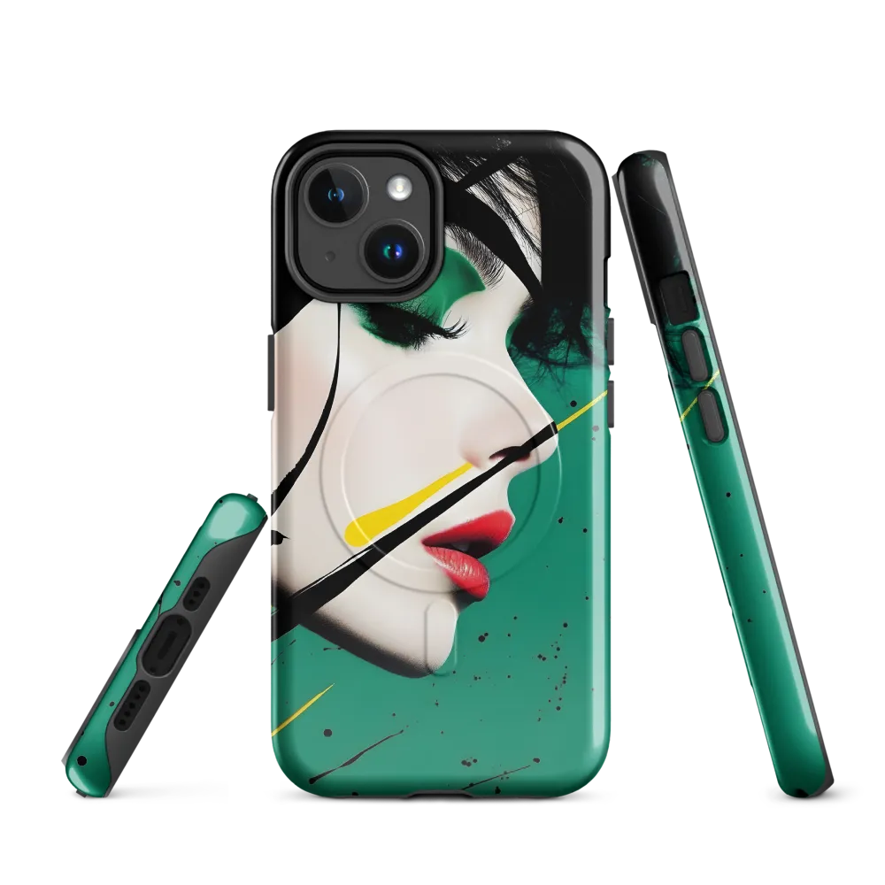 Whispers of Elegance and Boldness | Phone Case |  14 | MagSafe® Tough Case | Glossy