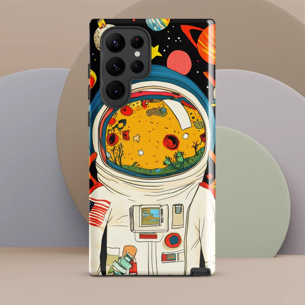 Cosmic Curiosity: Journey Within the Helmet