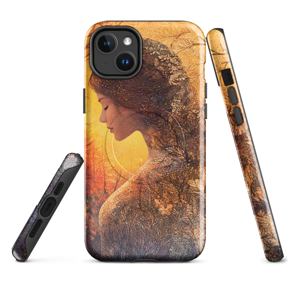 Harmony with Nature | Phone Case |  14 Plus | MagSafe® Tough Case | Glossy