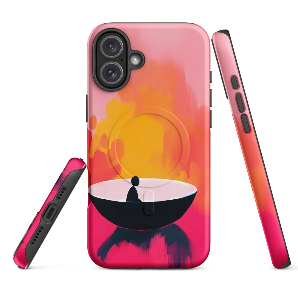 Reflections of Solitude | Phone Case |  16 Plus | MagSafe® Tough Case | Matte