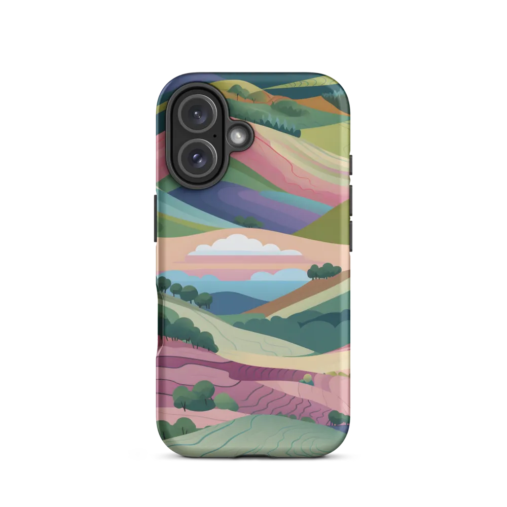 Harmonious Hills | Phone Case |  16 | Tough Case | Matte