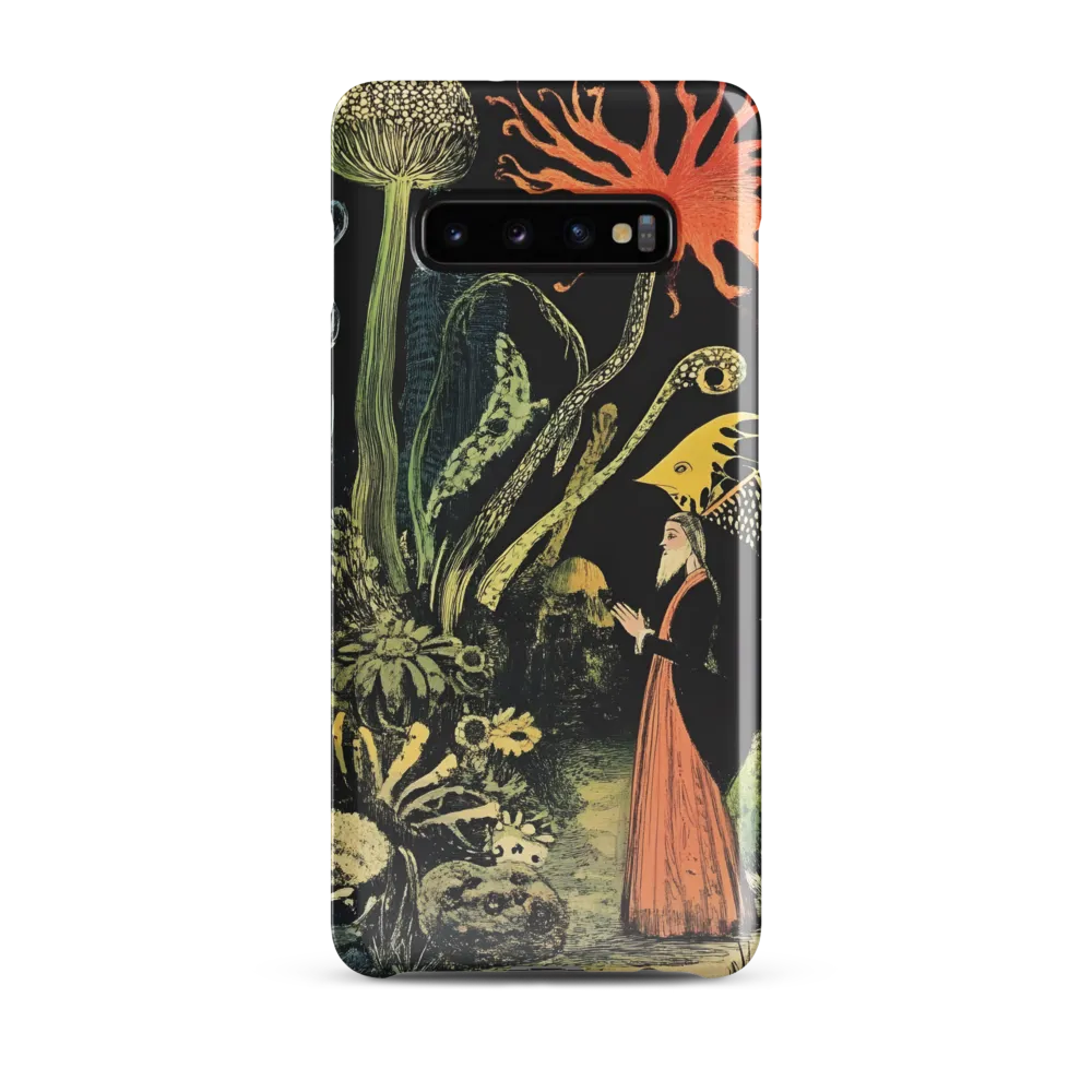 Enchanted Encounter in a Fantastical Garden | Phone Case |  S10 Plus | Snap Case | Glossy