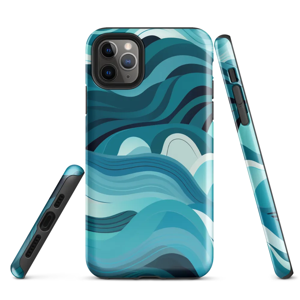 Ebb and Flow | Phone Case |  11 Pro Max | Tough Case | Glossy