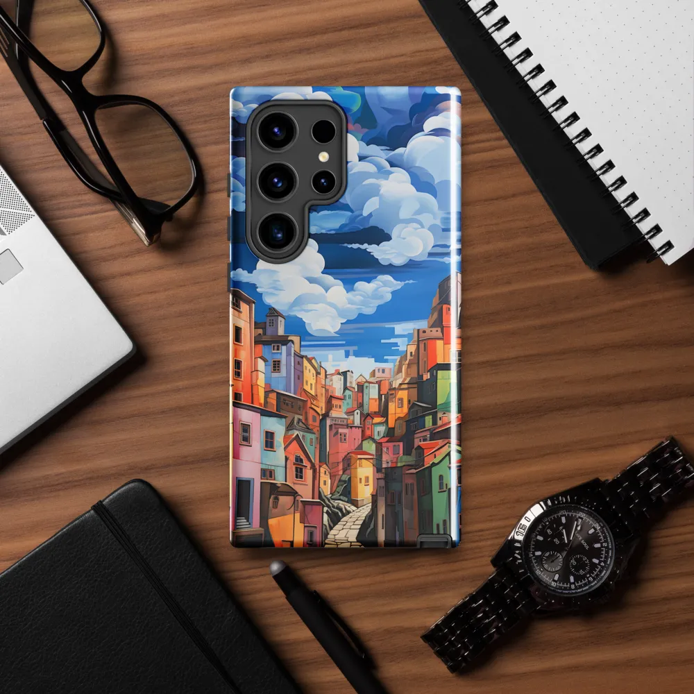 Whimsical Heights: A Vibrant Cityscape