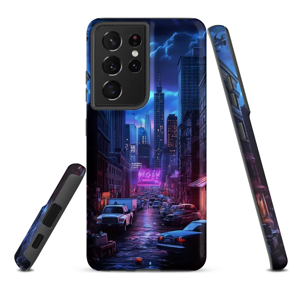 Urban Mystique: A Cyberpunk Night