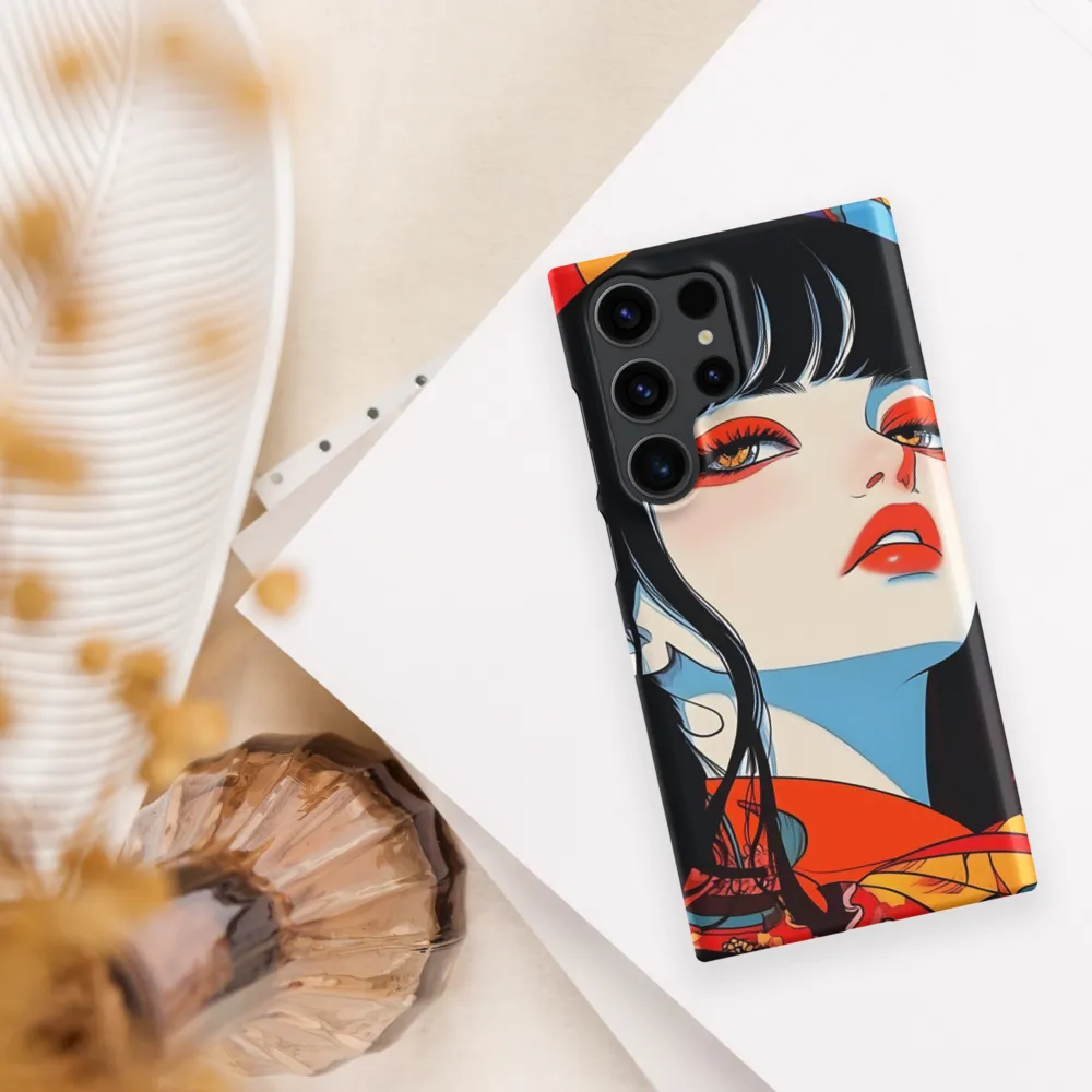 Vibrant Elegance | Phone Case |  S23 Ultra | Snap Case | Matte