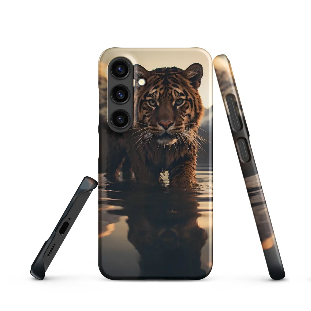 Majestic Reflection: The Tiger's Domain