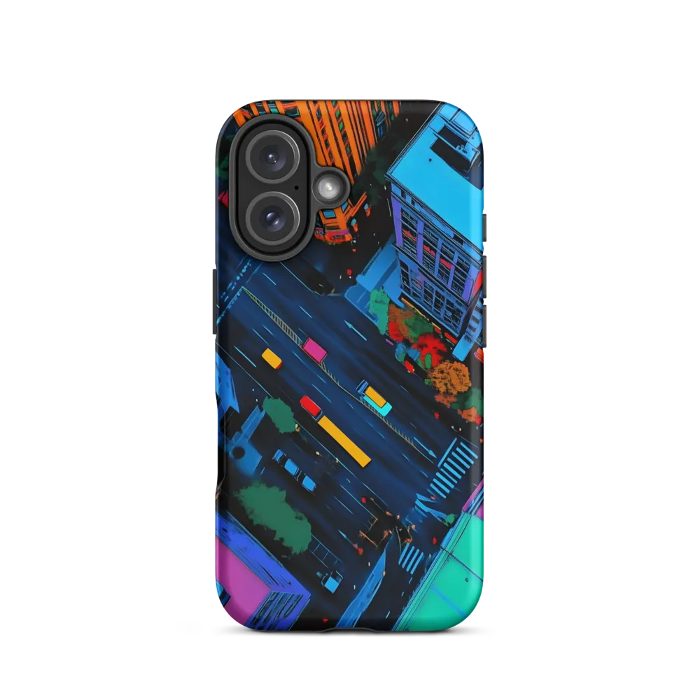 Neon Urban Dreamscape | Phone Case |  16 | Tough Case | Matte