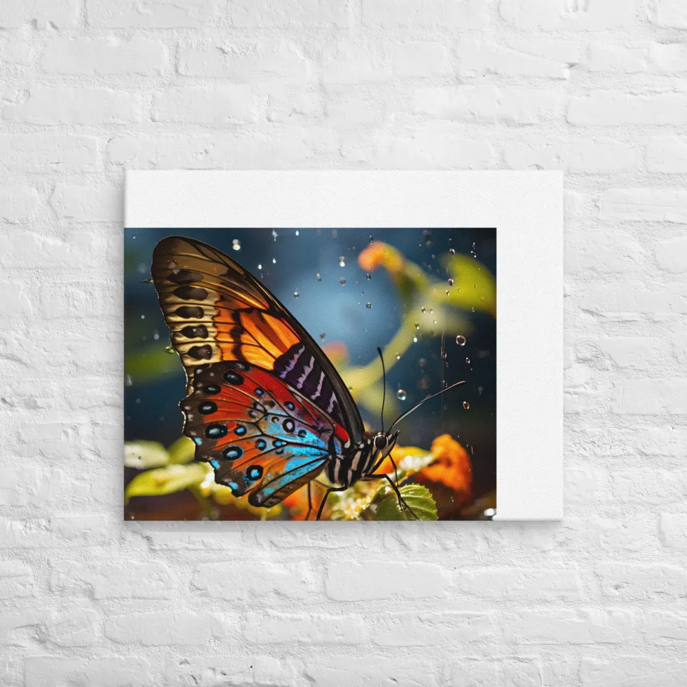 Dance of Colors: The Butterfly's Elegance | Canvas | 24″×30″