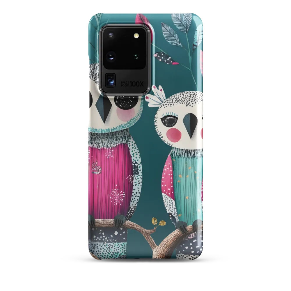Whimsical Duo: A Celebration of Nature and Color