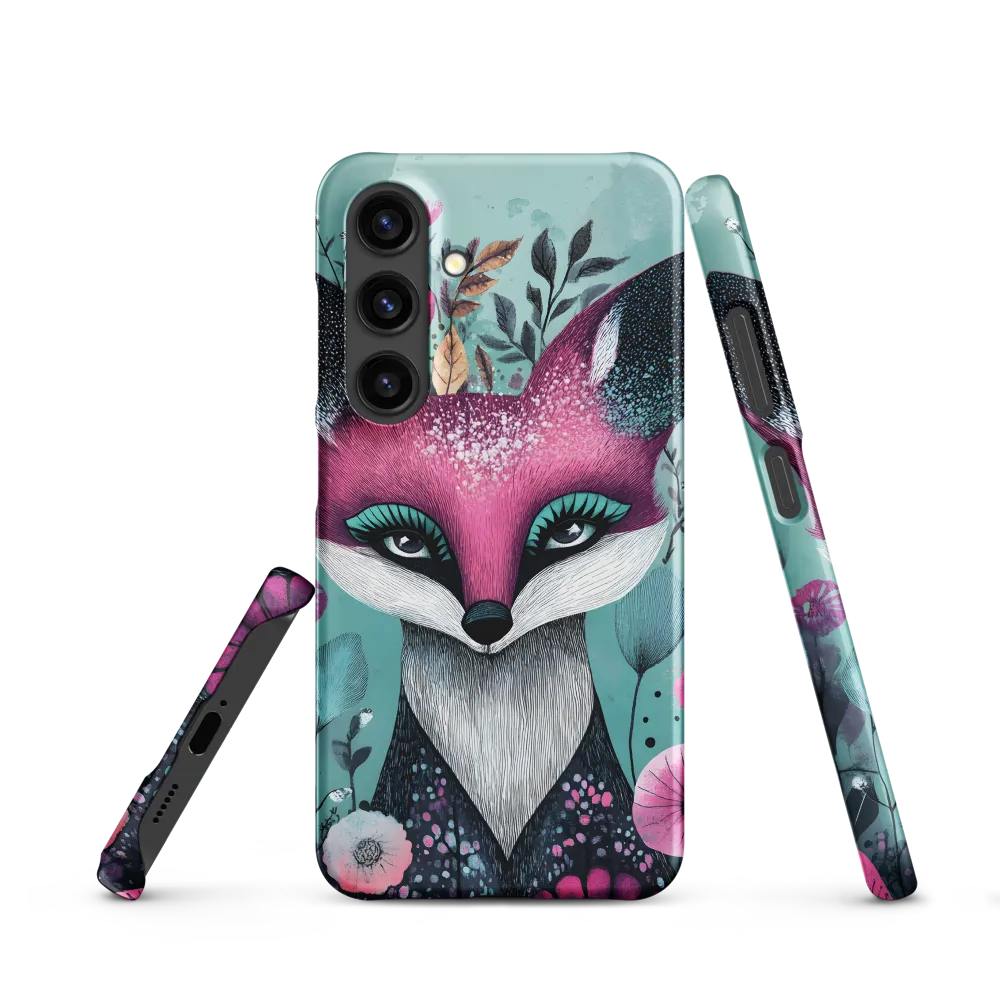 Whimsical Fox Among Blossoms