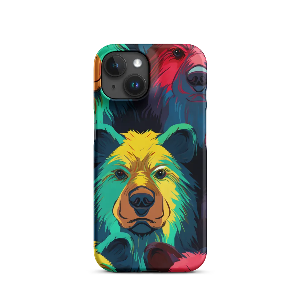 The Colorful Essence of Bears | Phone Case |  15 | Snap Case | Matte