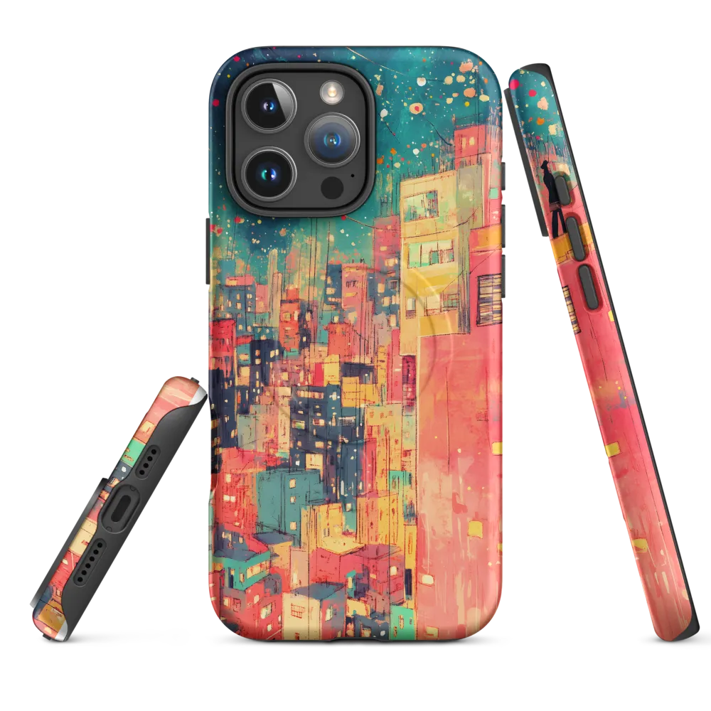 City of Dreams: A Nocturnal Reverie | Phone Case |  16 Pro Max | MagSafe® Tough Case | Matte