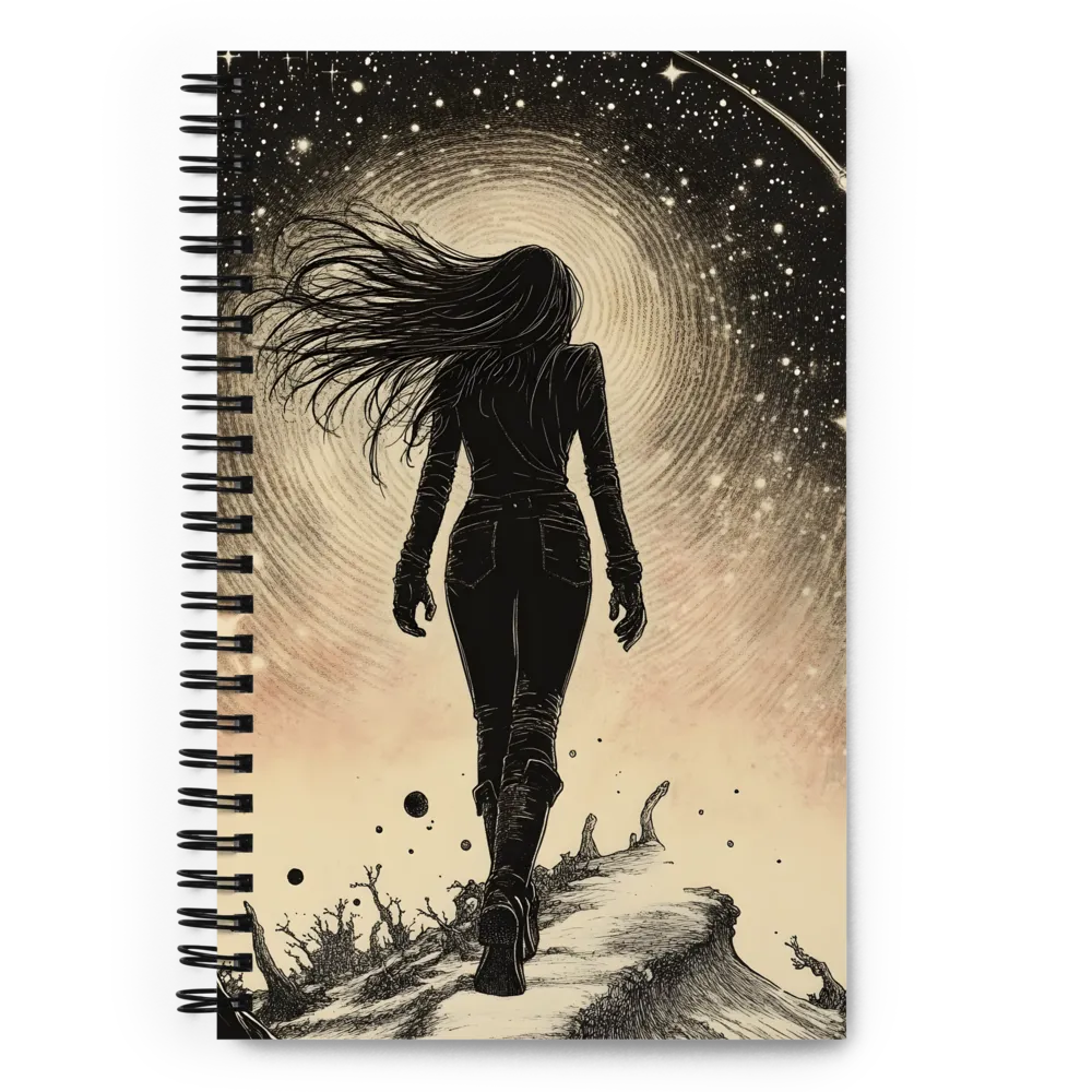 Journey Through the Cosmos | Spiral Notebook