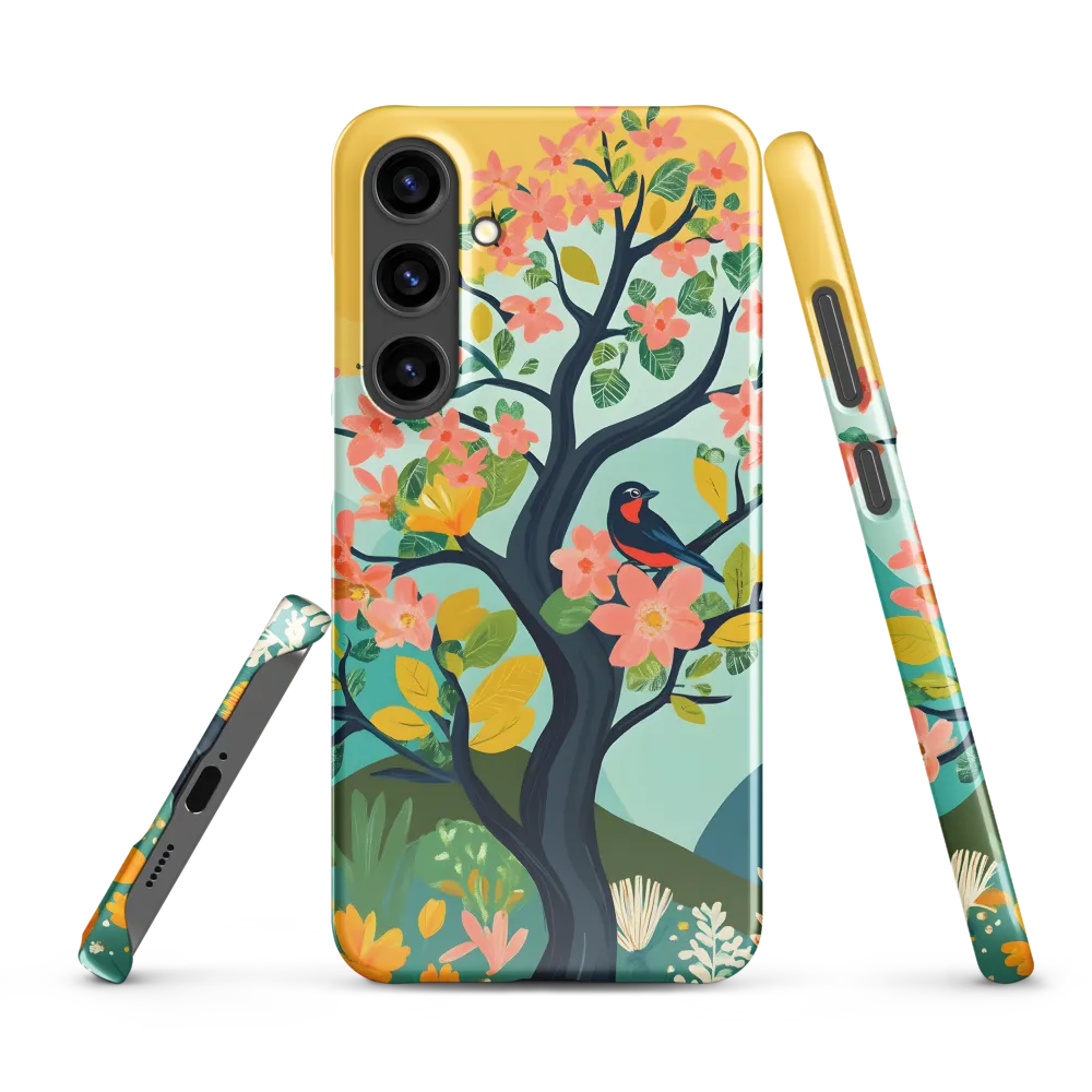 Spring Blossoms: A Serene Encounter