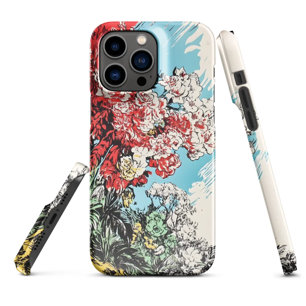 Floral Symphony in Bold Colors