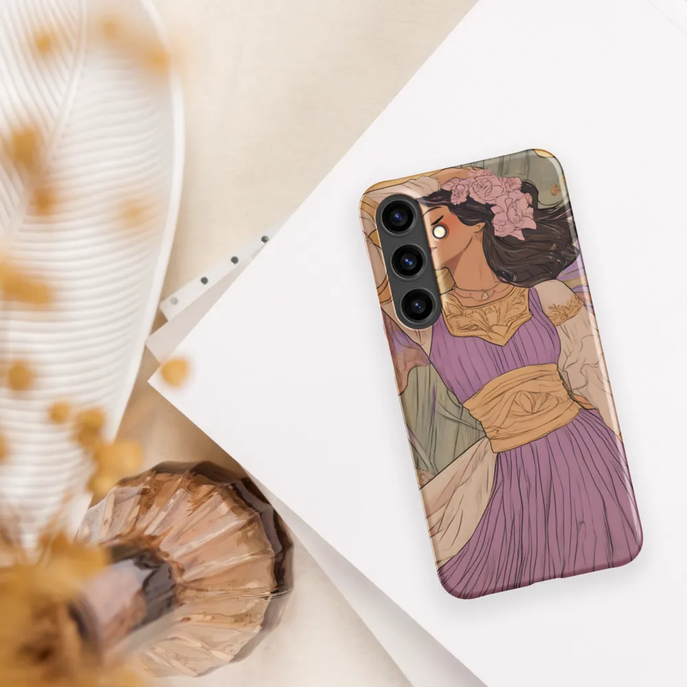 Whispers of Elegance | Phone Case |  S24 Plus | Snap Case | Matte