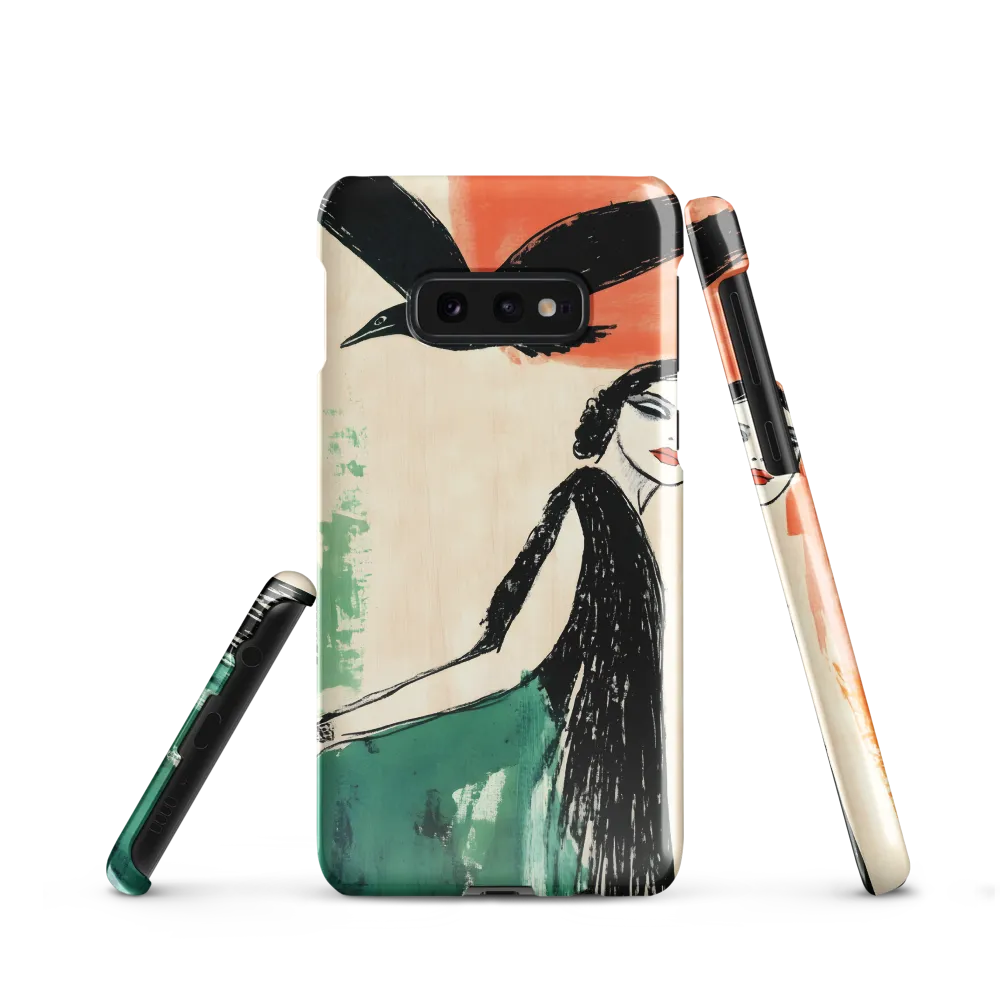 Elegance in Flight | Phone Case |  S10e | Snap Case | Glossy