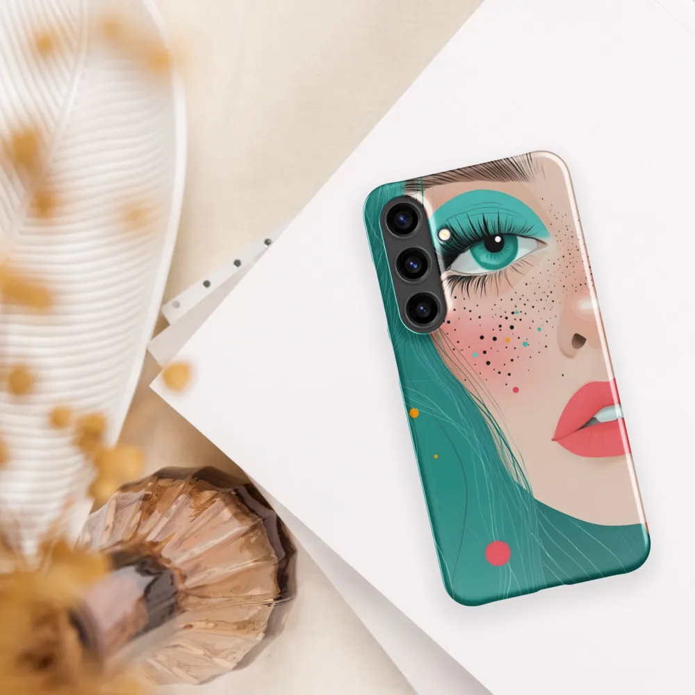 A Playful Portrait: Turquoise Temptation