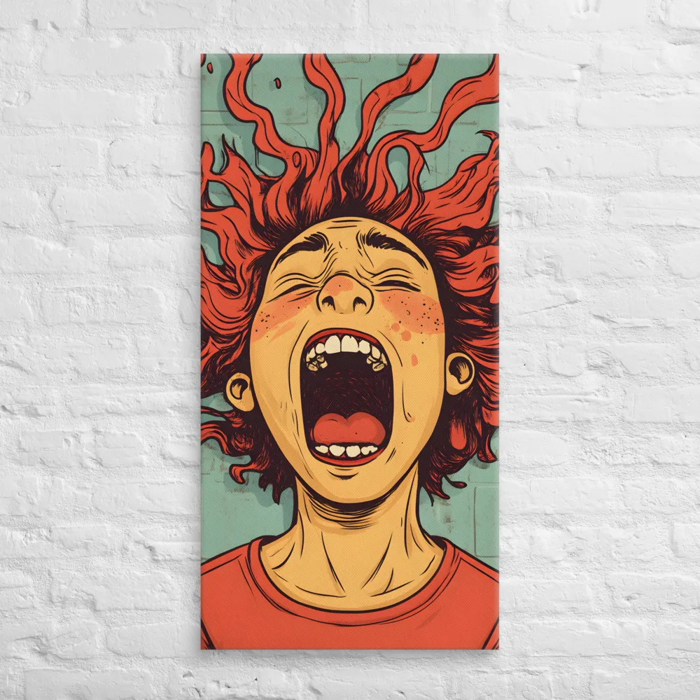 Fury Unleashed | Canvas | 20″×40″