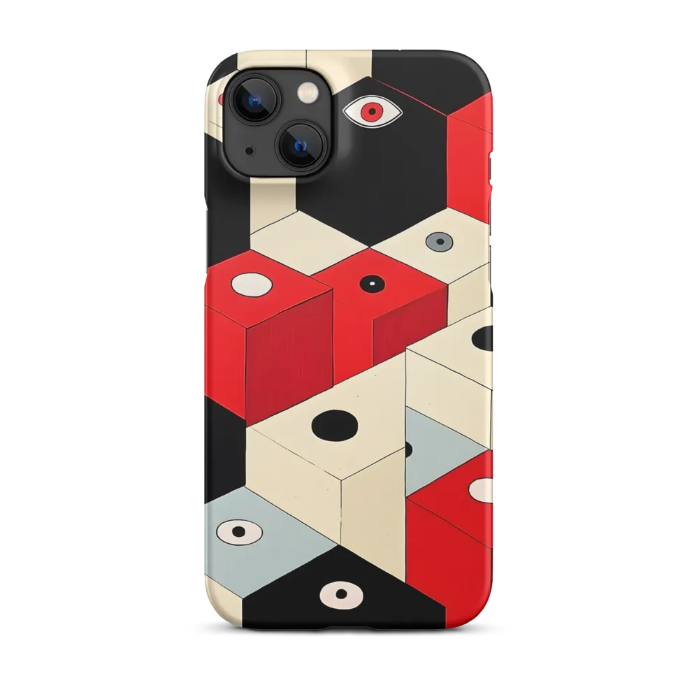 Dynamic Cubism | Phone Case |  14 Plus | Snap Case | Matte
