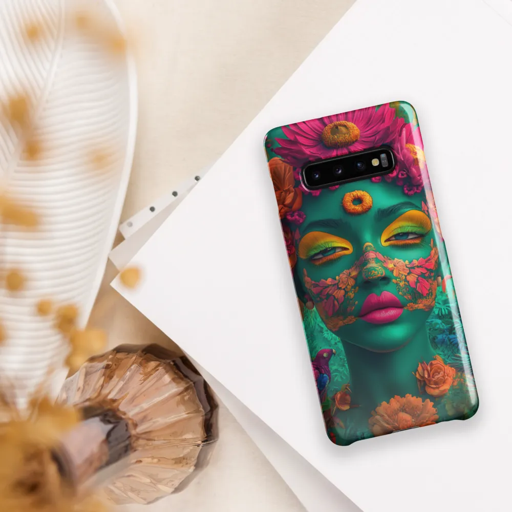 Floral Serenity | Phone Case |  S10 Plus | Snap Case | Glossy