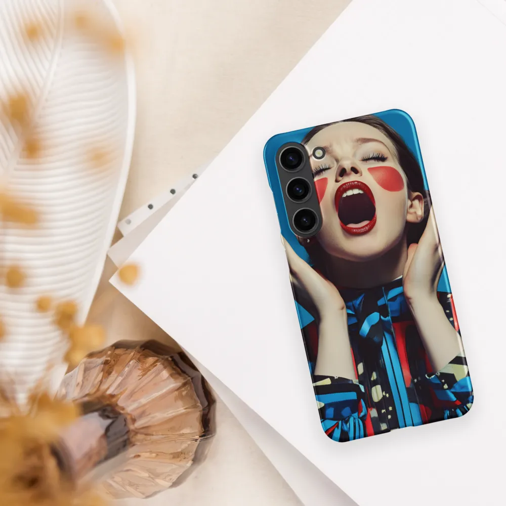 Echoes of Expression | Phone Case |  S23 Plus | Snap Case | Matte