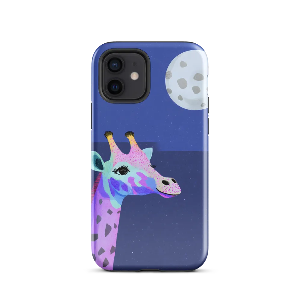 Whimsical Giraffe Under the Stars