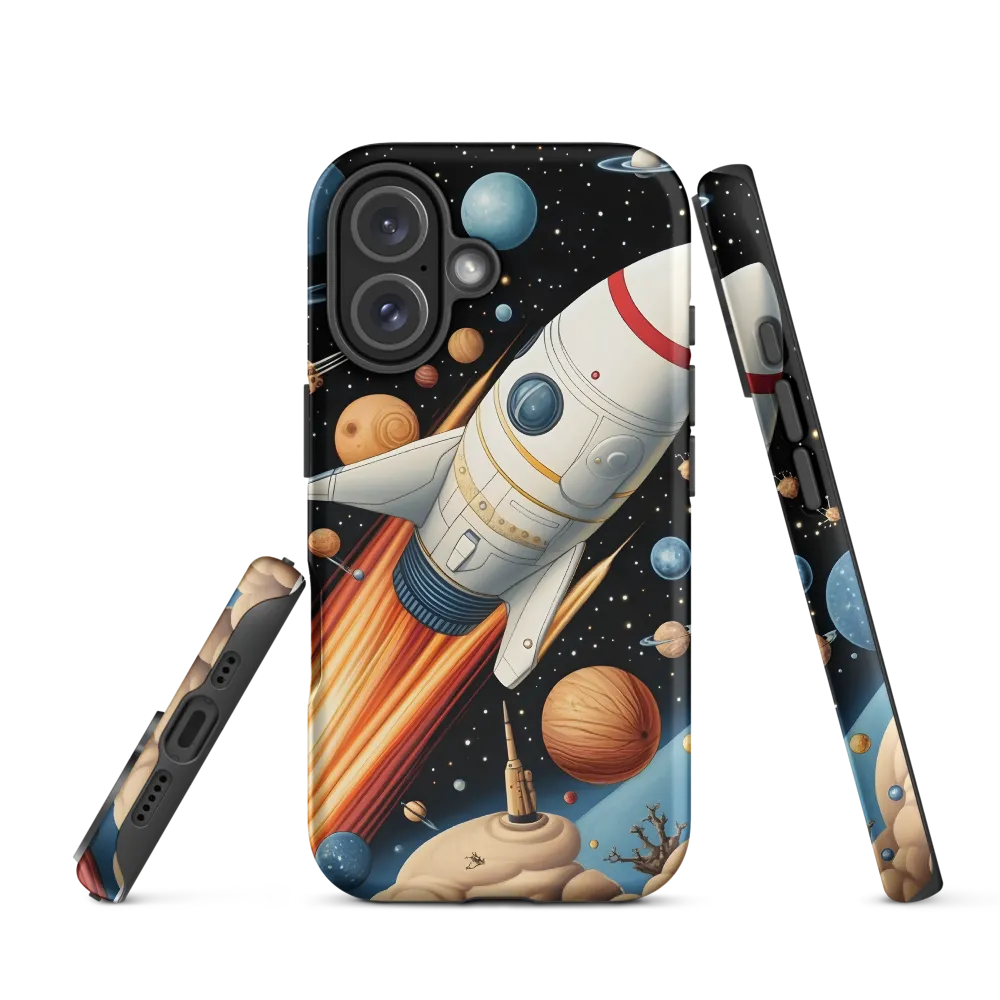 Journey Through the Cosmos | Phone Case |  16 | Tough Case | Matte