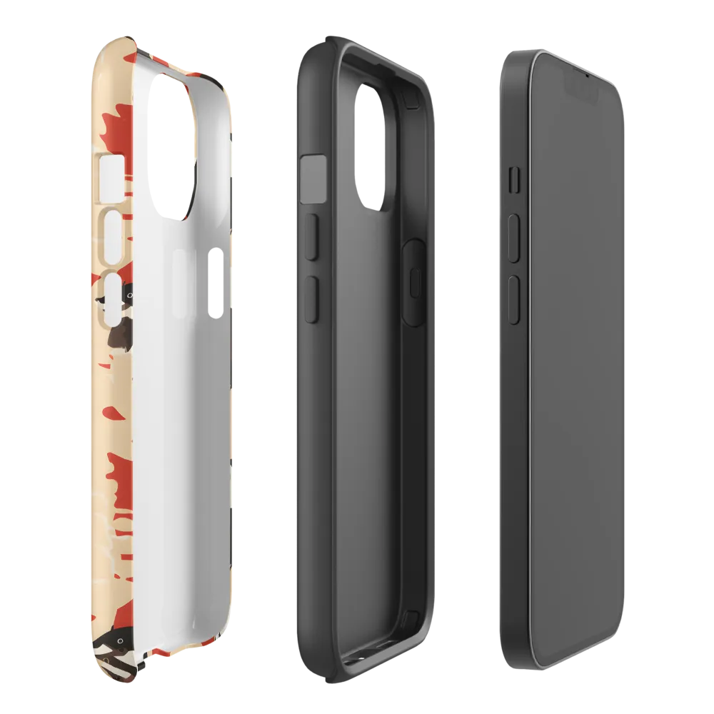 Wildlife Pattern: The Badger Tale | Phone Case |  14 | Tough Case | Matte