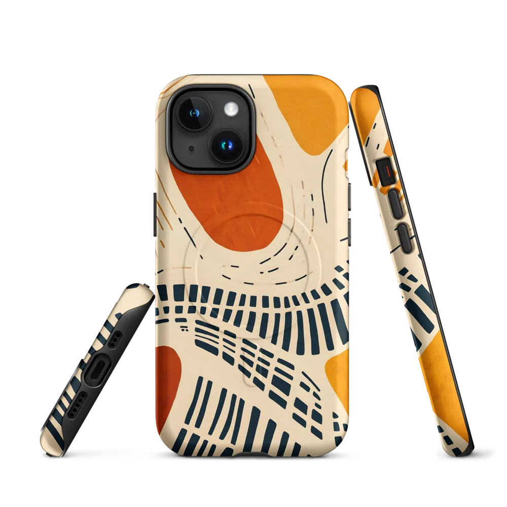 Urban Patterns in Harmony | Phone Case |  15 | MagSafe® Tough Case | Matte