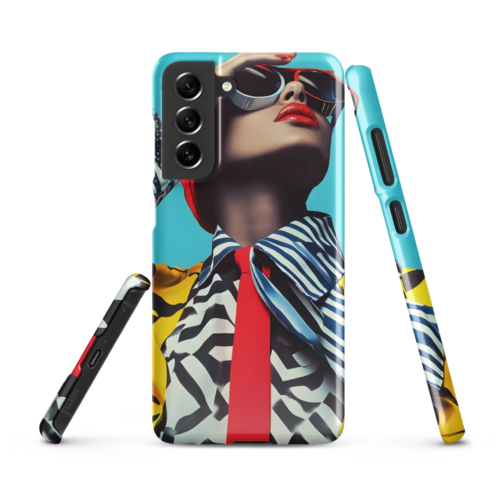 Chic Confidence in Bold Patterns