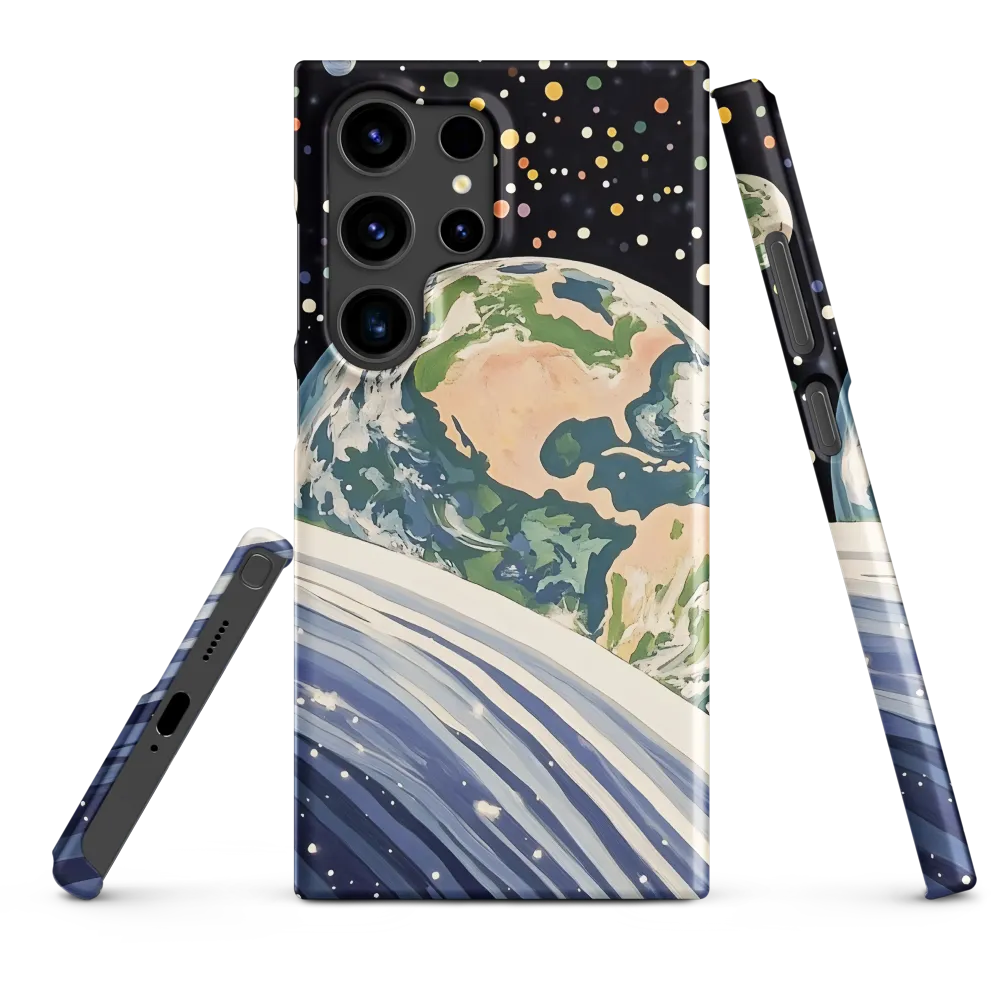 Celestial View: A Surreal Journey Through Space | Phone Case |  S24 Ultra | Snap Case | Matte