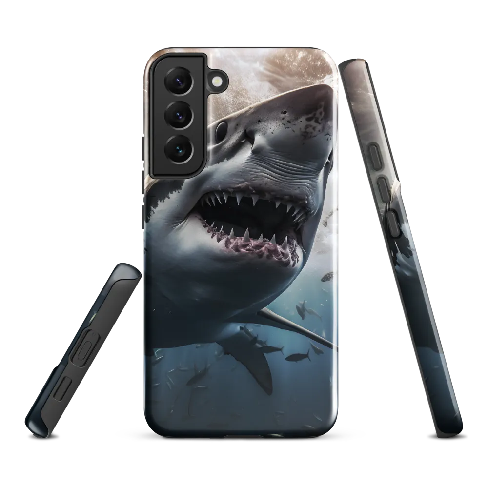 The Apex Predator: An Underwater Encounter | Phone Case |  S22 Plus | Tough Case | Glossy