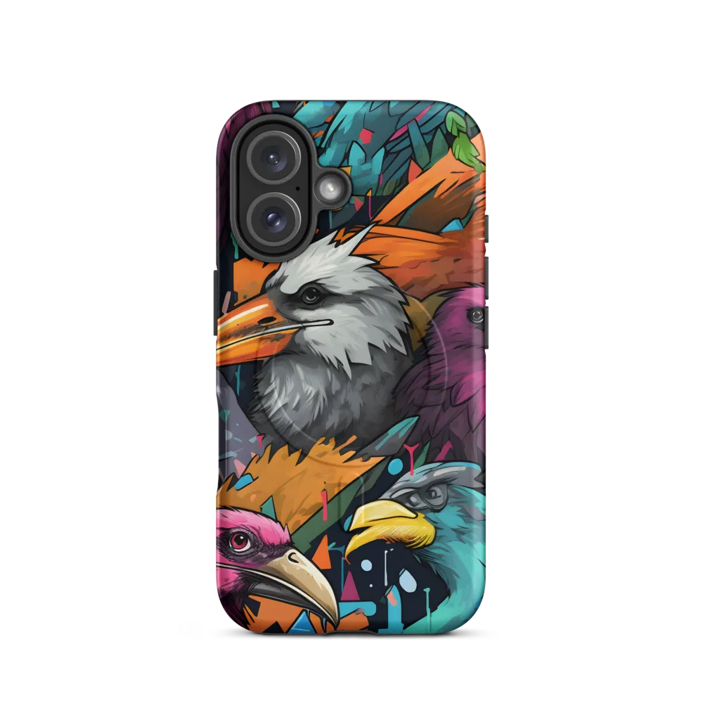 Avian Vortex: A Celebration of Color and Form