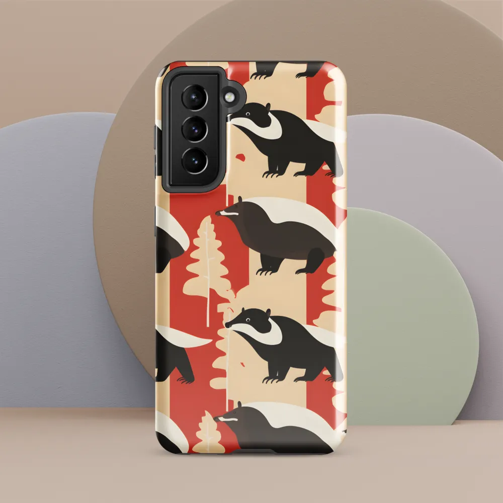 Wildlife Pattern: The Badger Tale