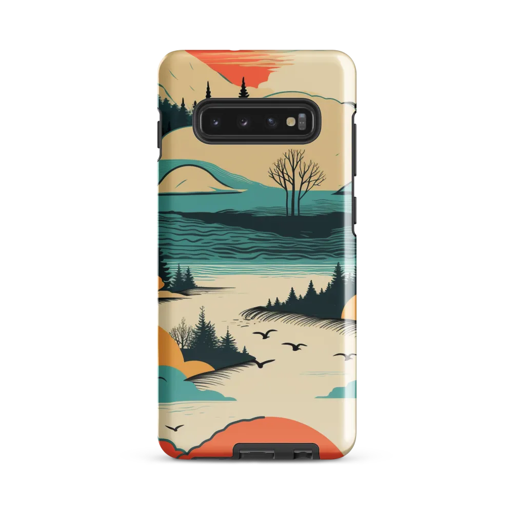 Tranquil Horizons | Phone Case |  S10 Plus | Tough Case | Glossy