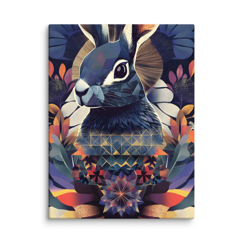 Ethereal Bunny: A Geometric Wonderland