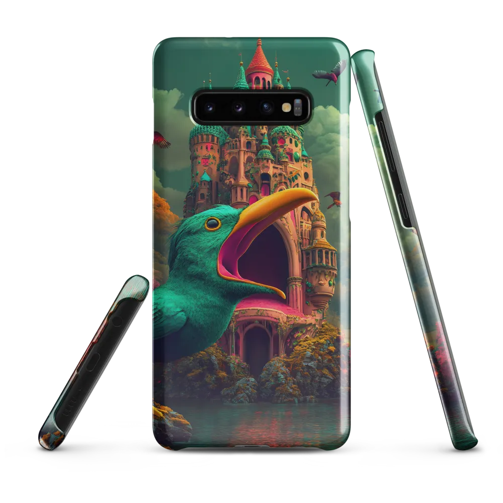 The Enchanted Castle and the Chattering Bird | Phone Case |  S10 Plus | Snap Case | Glossy