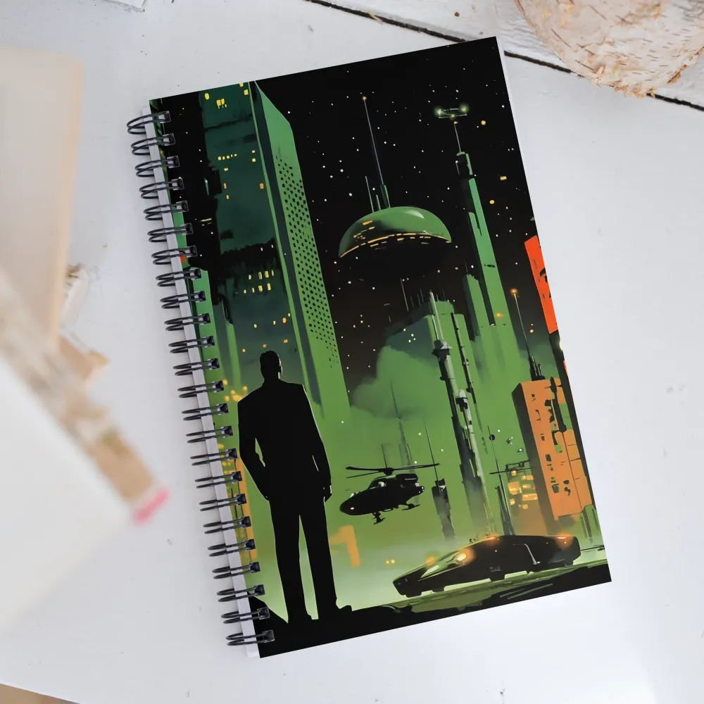 Vision of Tomorrow | Spiral Notebook