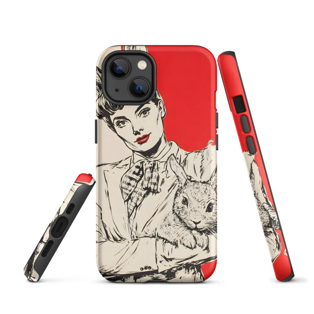Whimsical Elegance: The Rabbit Lady
