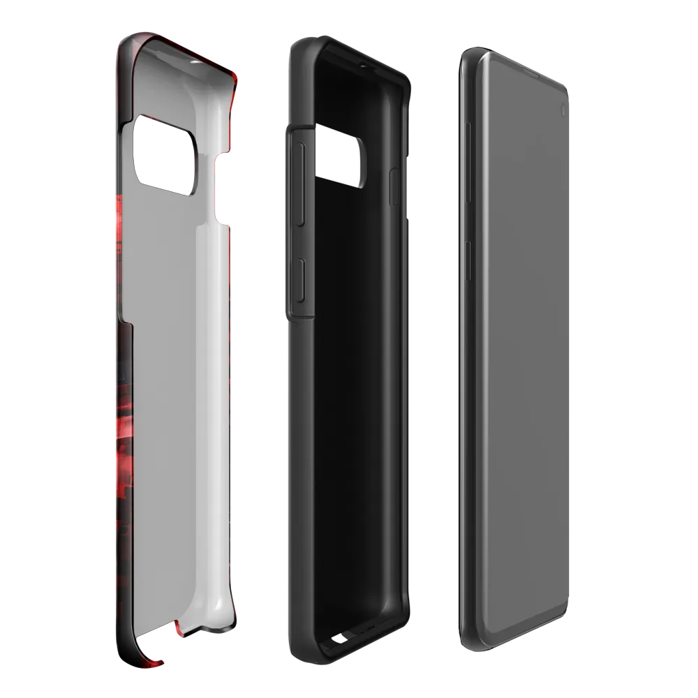 Urban Echoes of a Cybernetic Future | Phone Case |  S10 Plus | Tough Case | Glossy