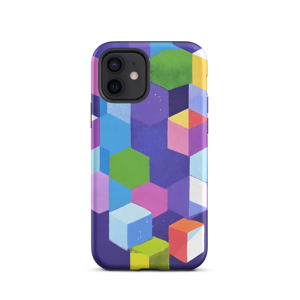 Geometric Harmony | Phone Case |  12 | Tough Case | Matte