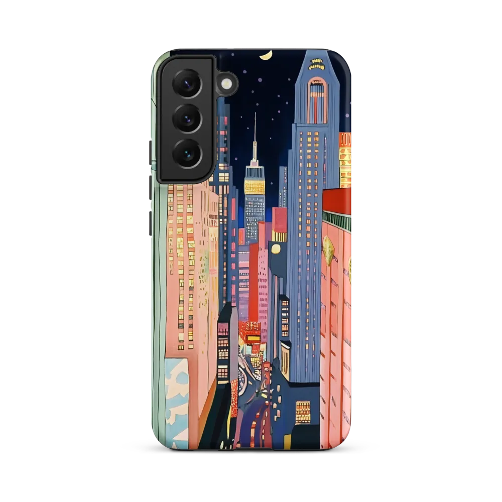 Urban Dreamscape: A Pop Art Night | Phone Case |  S22 Plus | Tough Case | Matte